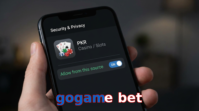 Game list for Gogame Bet apk section